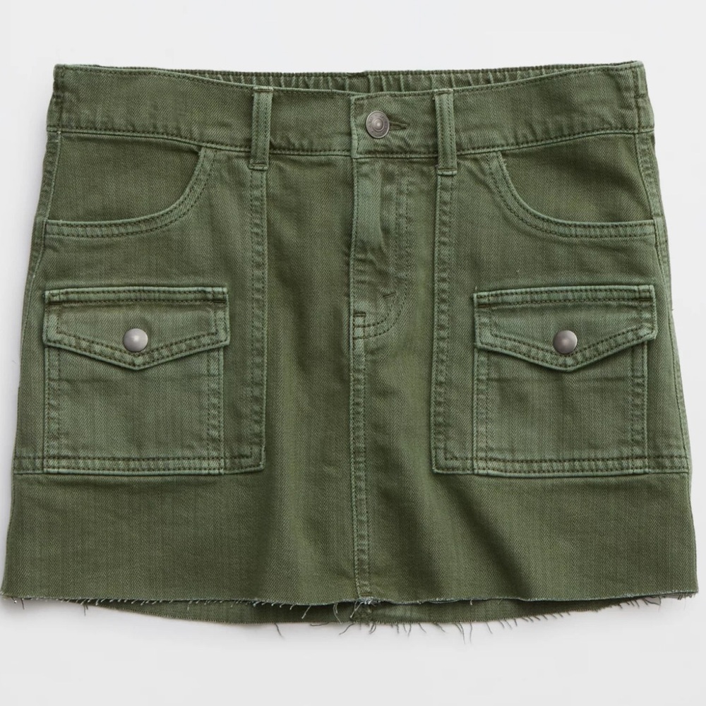 Aerie cargo micro mini skirt size XXL